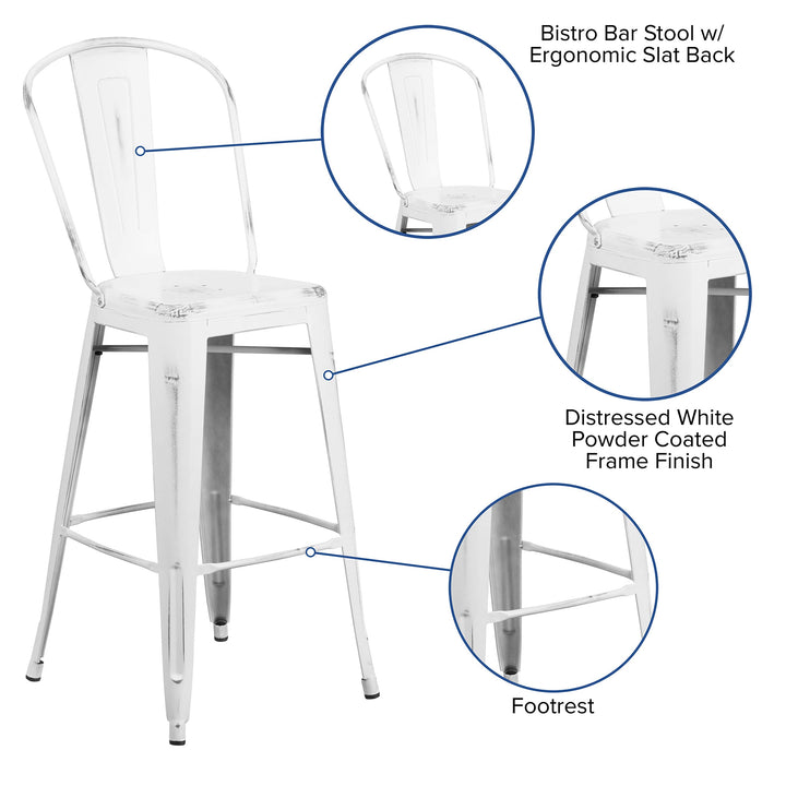 Lot # 2196 Flash Furniture Barstools $103.94