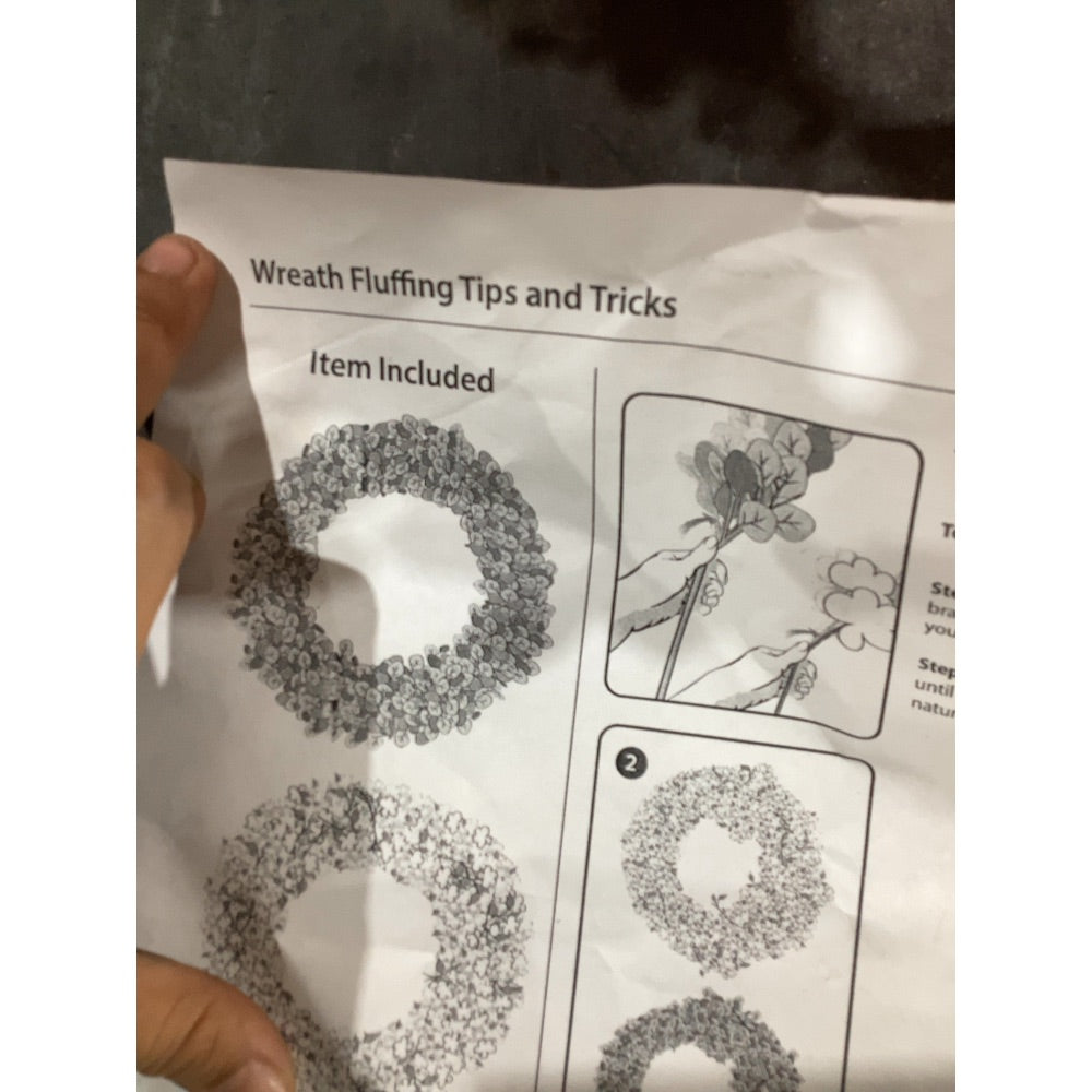 Lot # 310 Floral Wreath $30.00