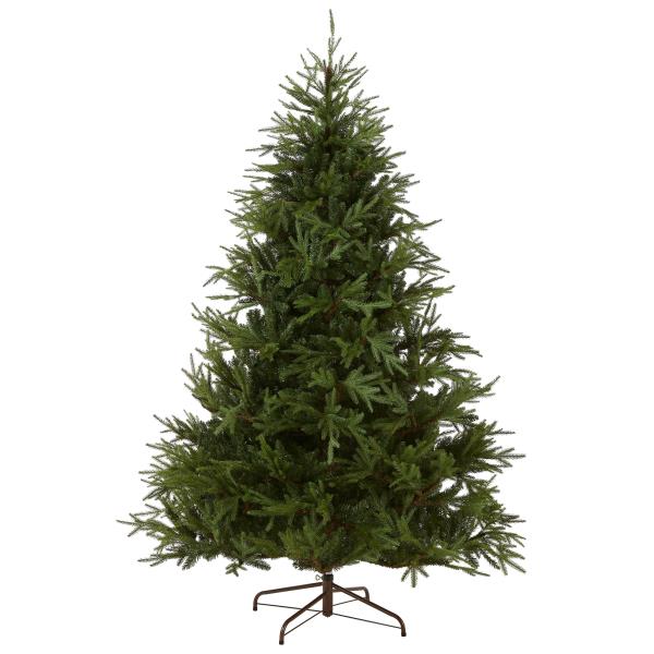 Lot # 1522 National Tree Company 'Feel Real' Artificial Full Christmas Tree, Green, Frasier Grande, Includes Stand, 7.5 Feet