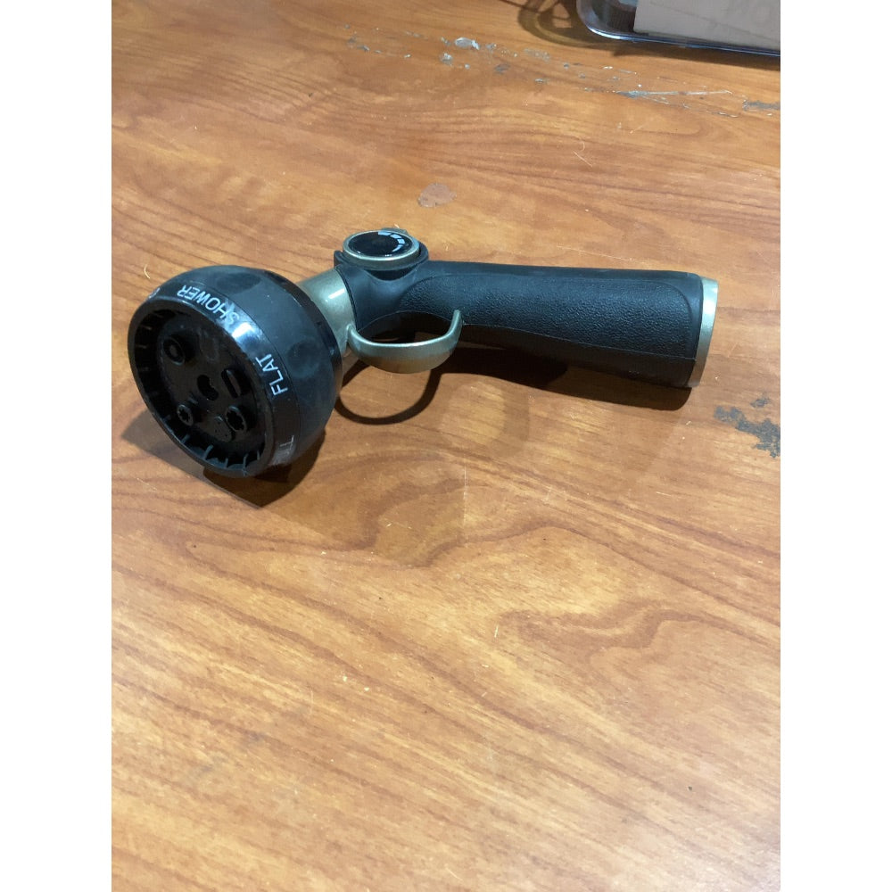 Lot # 1188 Black and Gold Adj. Spray Hose Nozzle $20.00