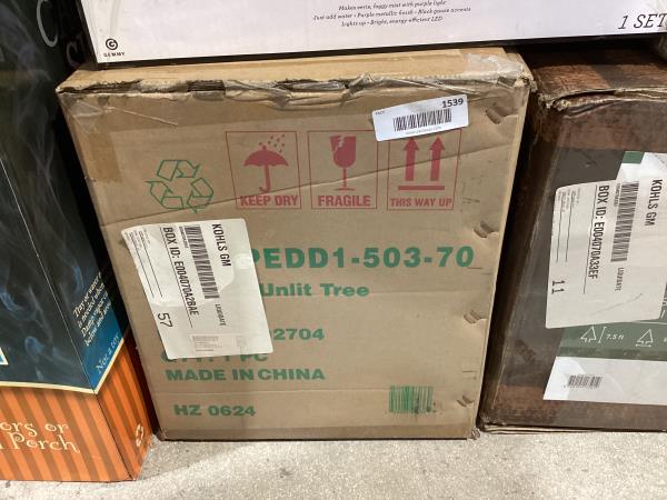 Lot # 1539 National Tree Company 'Feel Real' Artificial Christmas Tree| Downswept Douglas Fir - 7 ft