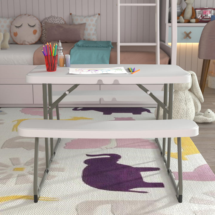 Lot # 2160 EMMA  OLIVER Folding Activity Table $99.99