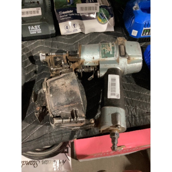 Lot # 739 Metabo HPT CG NAILER 2 Pneumatic Coil Nailer $250