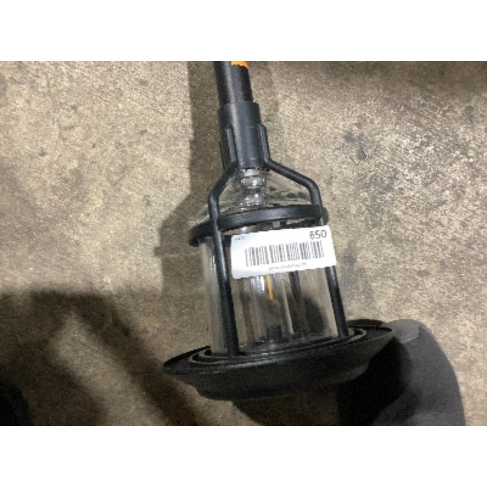 Lot # 650 Black Outdoor Solar Pathway Light $18