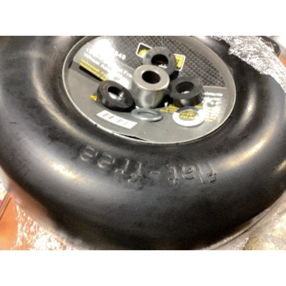 Lot # 681 Shultzelt 13x5 Flat Free Wheel Assembly $45