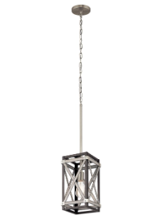 Lot # 433 Kichler Stetton Square Mini Pendant Light $150