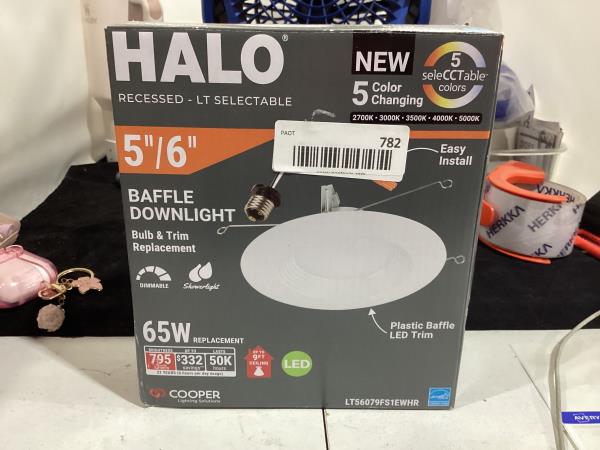 Lot # 782 HaloLT 5/6 in. LED Retrofit Module Light