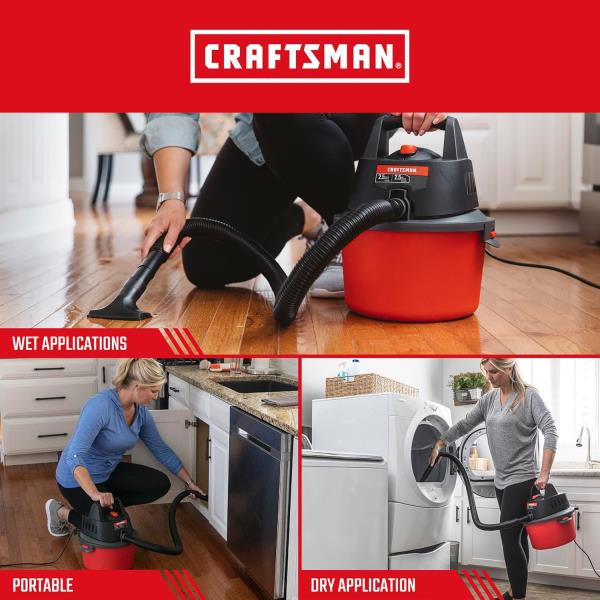 Craftsman Vacuum Cleaner 2.5 Gallon