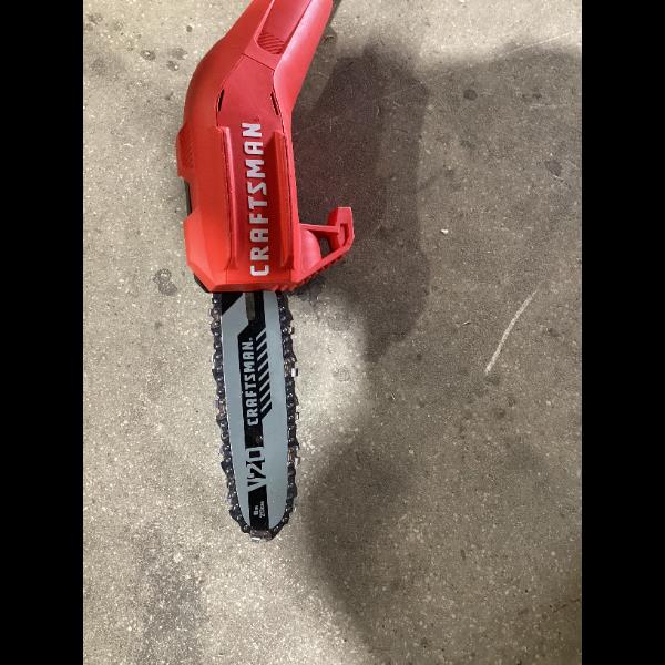 Lot # 1411 Craftsman V20 Cordless Pole Saw $119