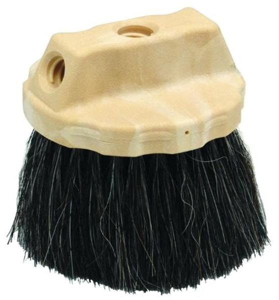 Lot # 810 MARSHALLTOWN Single Texture Brushes, 5" Diameter, Horsehair and Polypropylene Bristles, Molded Handgrip, Threaded Center Hole, Threaded Side Hole, Tapered Side Hole, 832