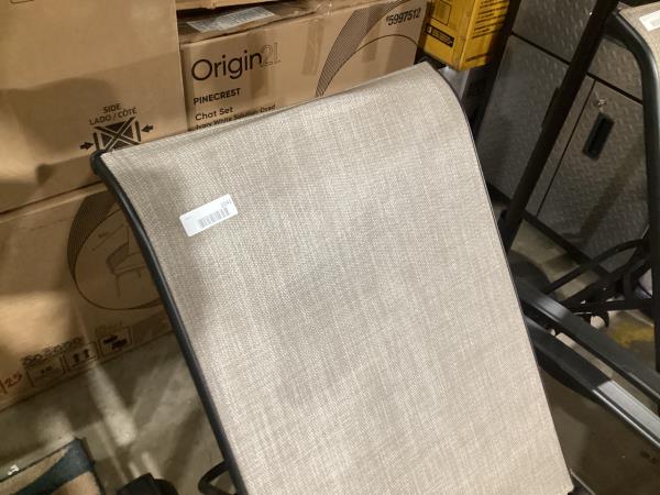 Lot # 2041 Chaise Lounge Chair Steel Frame $69