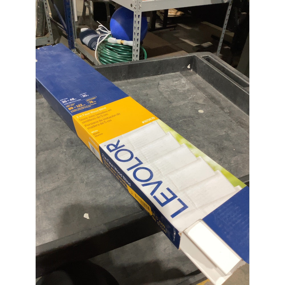 Lot # 1484 LEVOLOR Faux Blinds $101