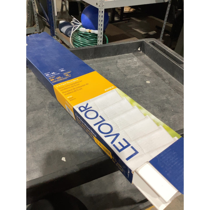 Lot # 1484 LEVOLOR Faux Blinds $101