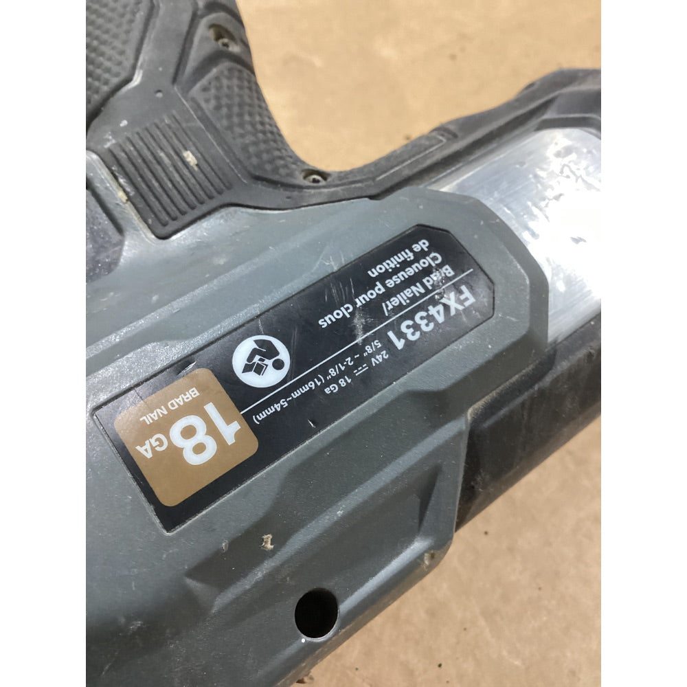 Lot # 160 FLEX Brad Nailer FX4331 GreyBlack $1.75