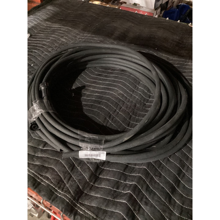 Lot # 1020 Black Flexible Insulated Hose with Connector - General Purpose Fluid Transfer