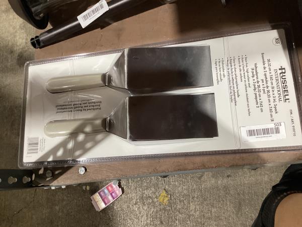 Lot # 503 Russell Turner  8 L X 3 W  Stainless Steel $30