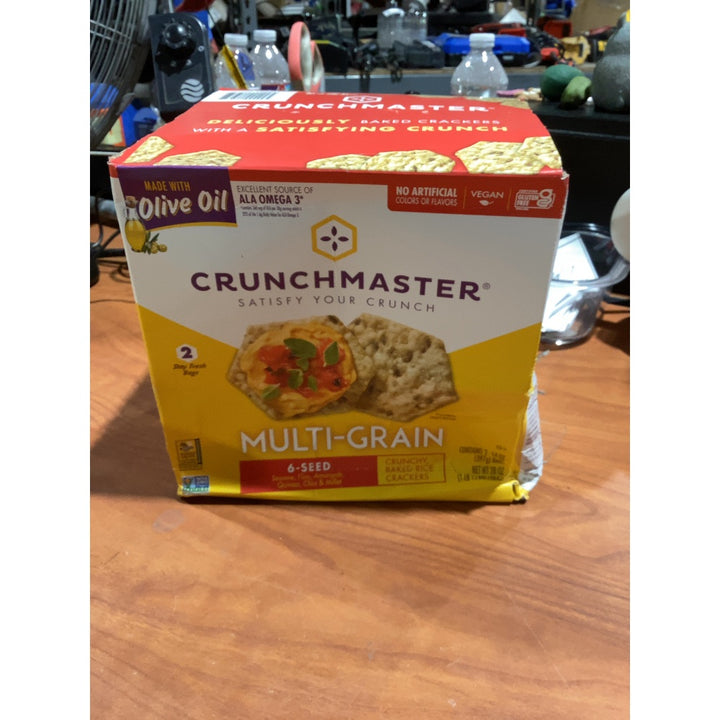 Lot # 1866 Crunchmaster Multi-Seed Crackers $25