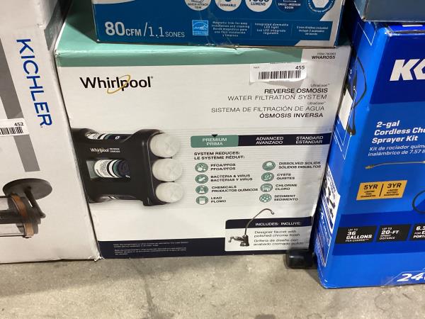 Lot # 455 UltraEase Reverse Osmosis Filtration System $220