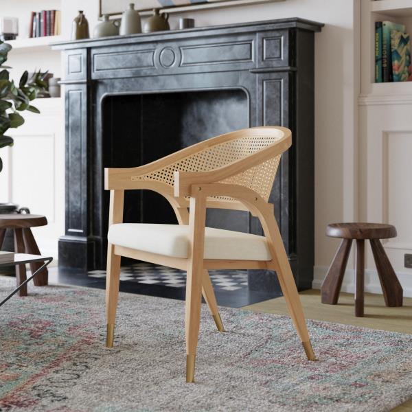 Lot # 1664 Flash Furniture Naomi Cane Rattan Dining Chair$383