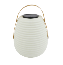 Lot # 303 Harbor Breeze White Plastic Decorative Lantern