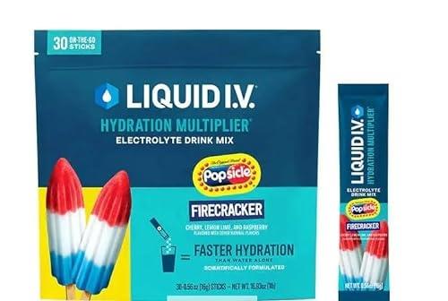 Lot # 73 Liquid Hydration Multiplier Popsicle Firecracker