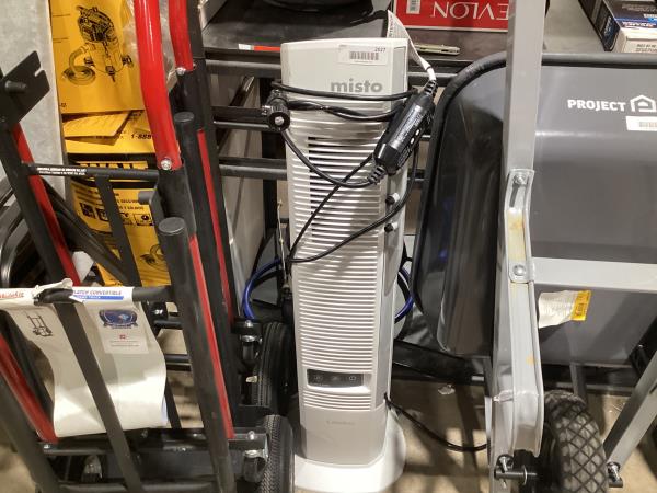 Lot # 2027 Lasko Misto Outdoor Misting Tower Fan $125
