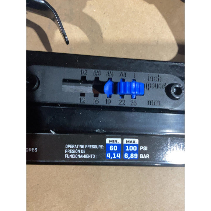 Lot # 1376 Kobalt Nailer 1-in 23 -Gauge Pneumatic Pin Nailer $109