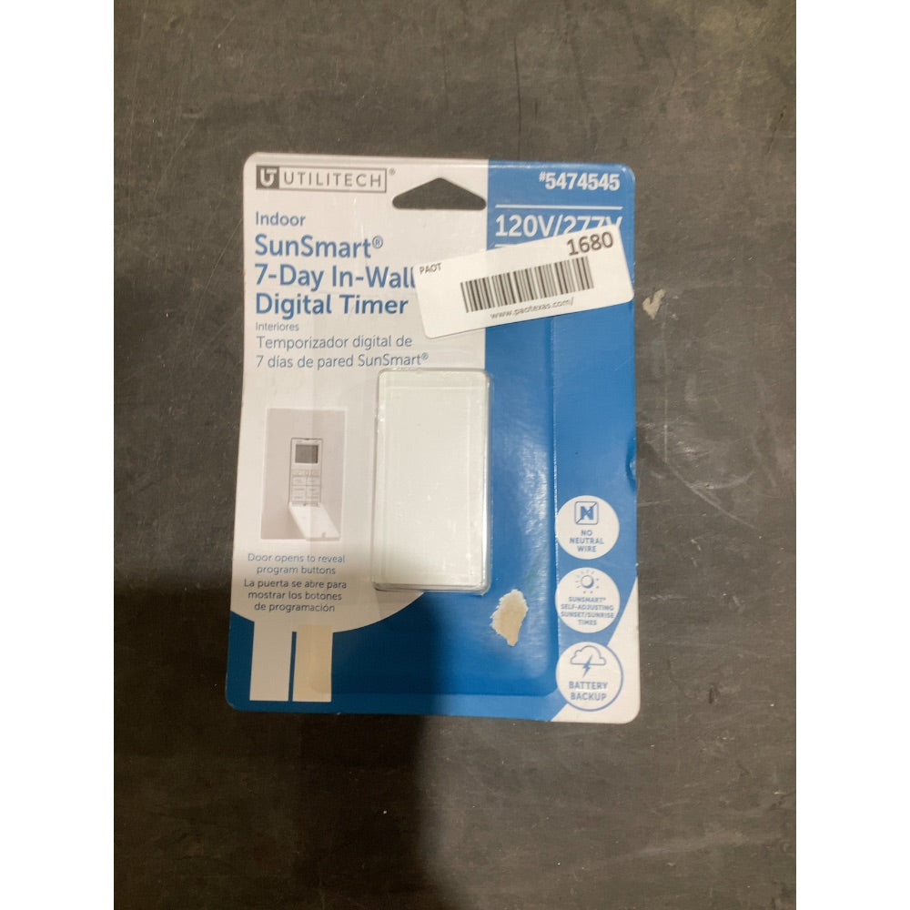 Lot # 1680 Utilitech Digital Timer $35