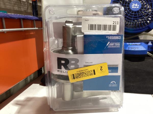 Lot # 211 ReliaBilt RB SN DALLAS BED/BATH LEVER