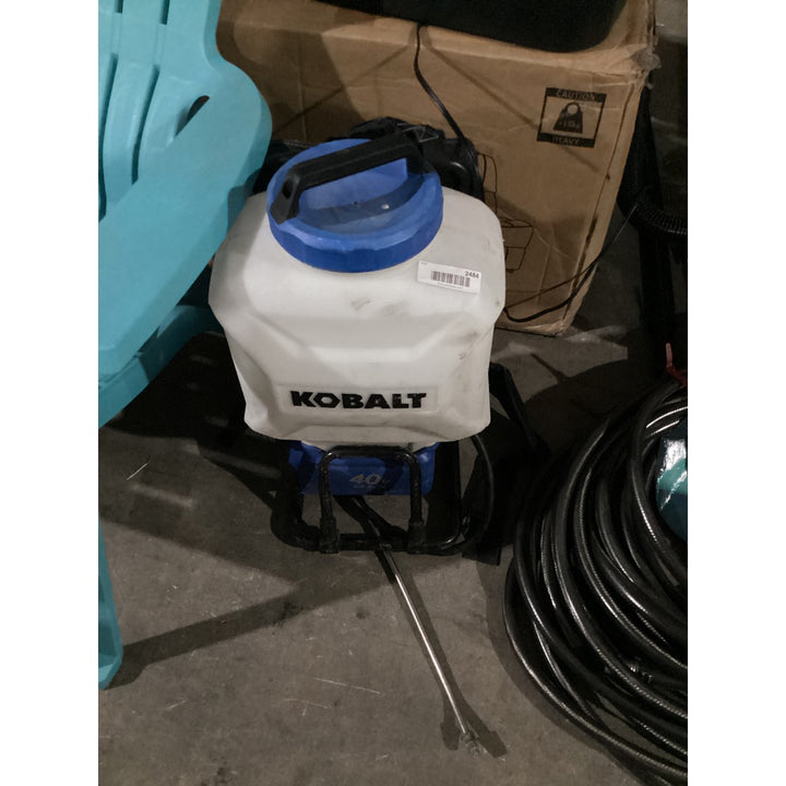 Lot # 2484 Kobalt Sprayer $120.00
