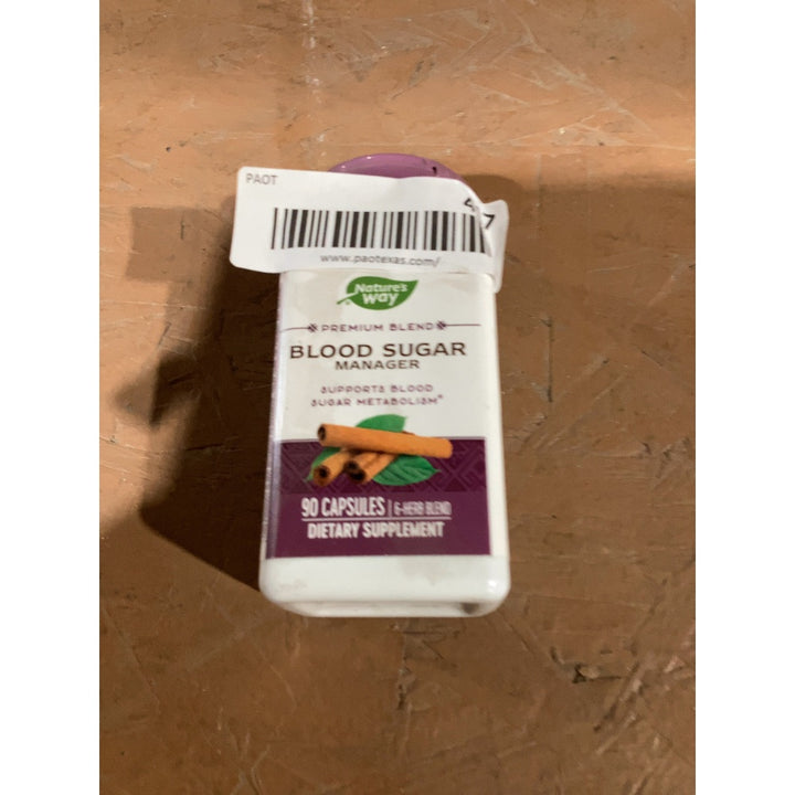 Lot # 417 Natures Way Blood Sugar Manager $37.00