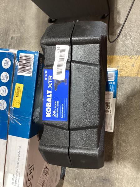 Lot # 826 Kobalt XTR 1/2-in Keyless Brushless Cordless Drill $189