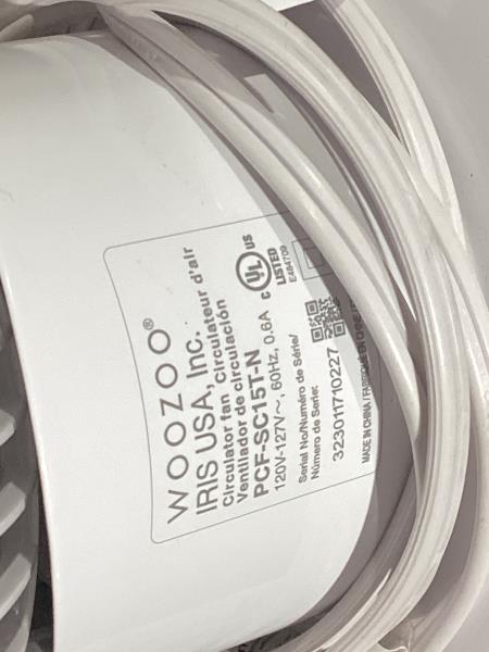 Lot # 301 Woozoo Oscillating Globe Fan Air Circulator $53