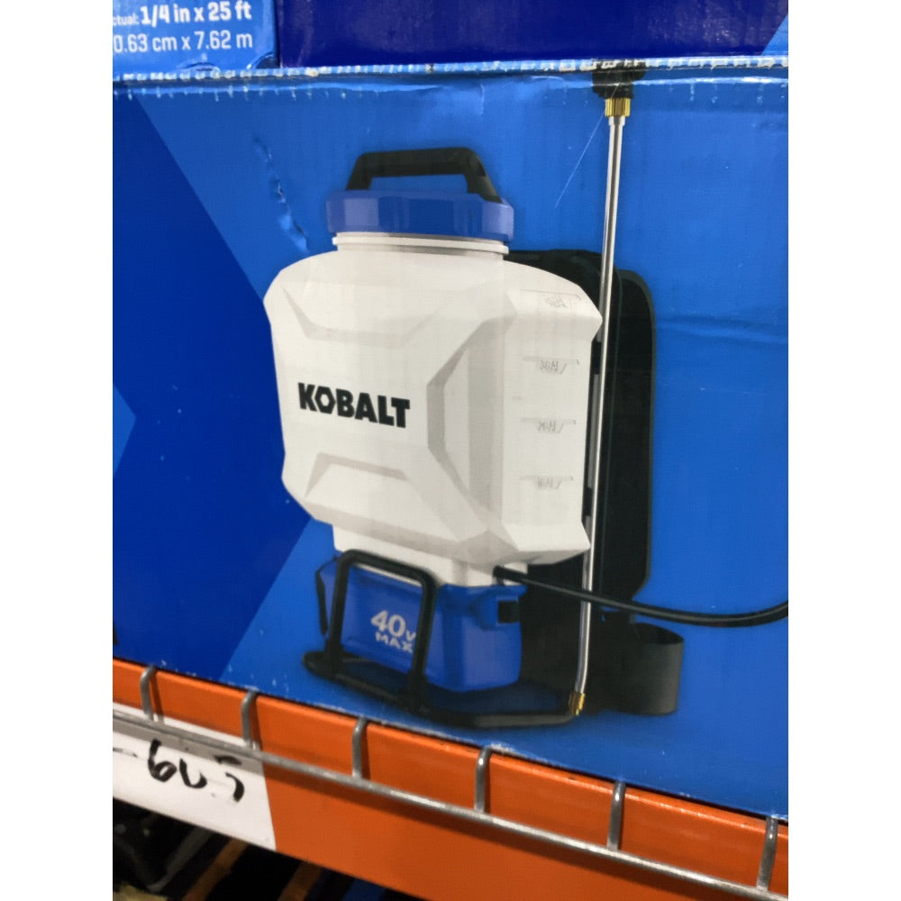 Lot # 617 Kobalt Backpack Chemical Sprayer Kit $200.00