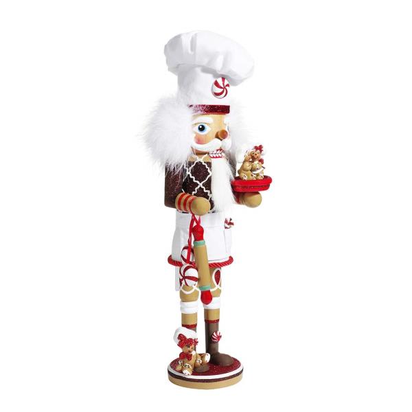 Lot # 1482 Kurt Adler 15.5-Inch Hollywood™ Gingerbread Chef Nutcracker
