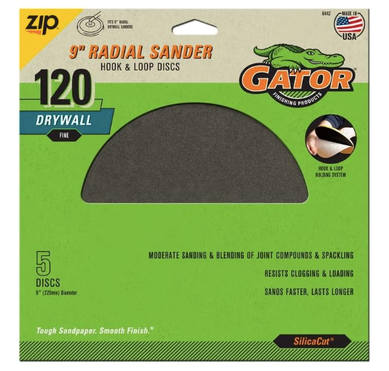 Lot # 1236 Gator 9" Radial Sander Hook