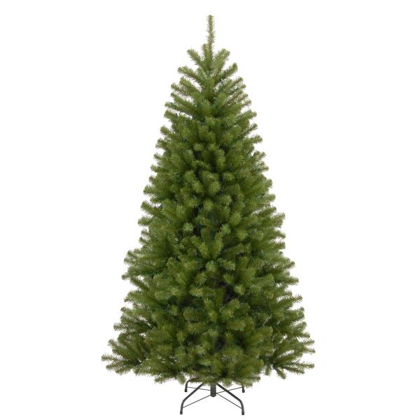 Lot # 1577 National Tree Company Artificial Full Christmas Tree, Green, North Valley Spruce, Includes Stand, 7.5 Feet