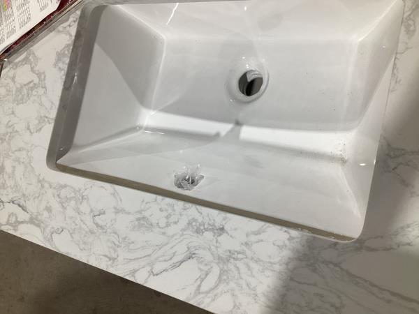 Lot # 2131 Eviva Houston 30 in. Vanity Marble Countertop $874