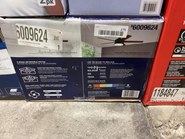 Lot # 275 Harbor Breeze Matte Blades Ceiling Fan $120