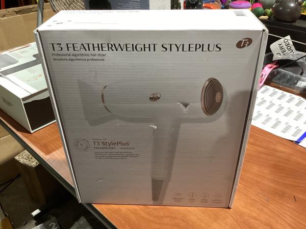 Lot # 1757 T3 Featherweight StylePlus Hair Dryer $190