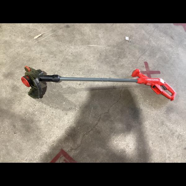 Lot # 1415 Craftsman RedGrey Cordless String Trimmer - $80