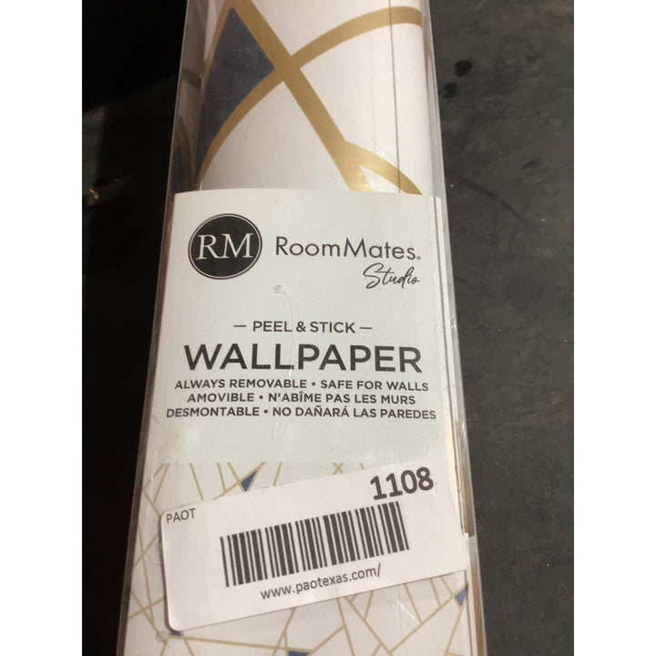 Lot # 1108 RoomMates Wallpaper Gold $30