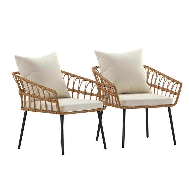 Lot # 2064 Flash Furniture Model Patio Lounge Chairs $123.02