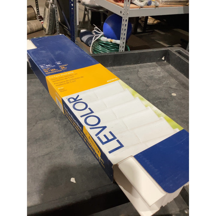 Lot # 1487 Levolor Faux Wood Blind $51.98