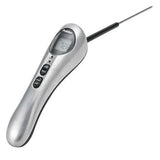 Polder Safe Serve Instant Read Thermometer, Silver (new )