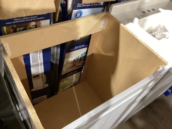 Lot # 2031 Style Selections Kirkman Sink Bathroom Vanity $250