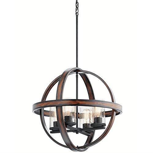 Lot # 92 Kichler Barrington 21.22-in Single Pendant $145