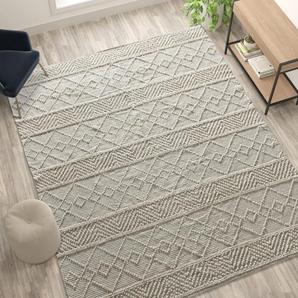 Lot # 1996 Flash Furniture Melissa Handwoven Area Rug $398