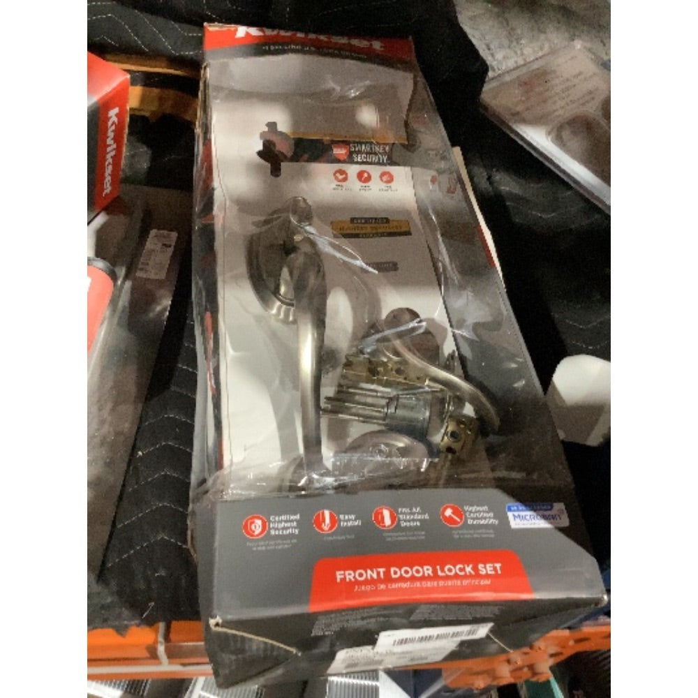Lot # 749 Kwikset 800SEXTNL Handleset Satin Nickel $159