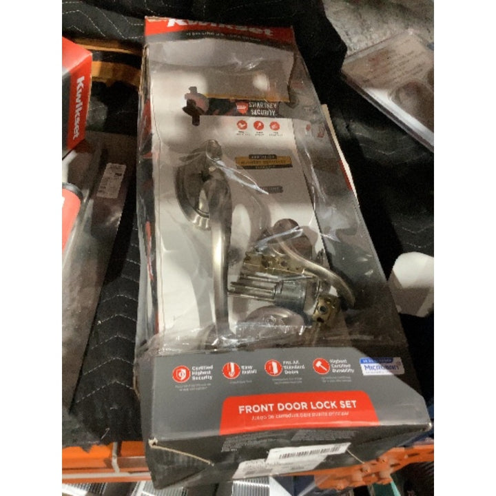 Lot # 749 Kwikset 800SEXTNL Handleset Satin Nickel $159